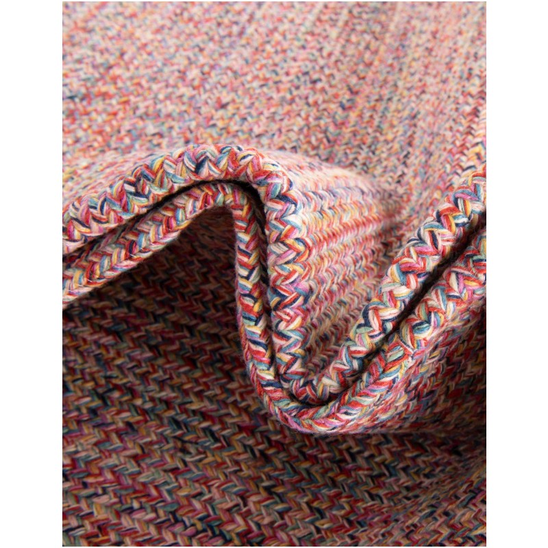 Tapete Eco Trenzado en Multicolor