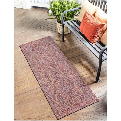 Tapete Eco Trenzado en Multicolor