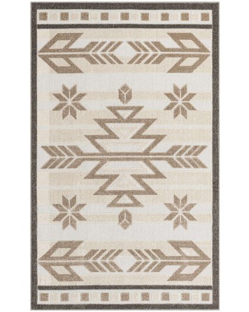 Tapete Exterior de Flechas en Beige