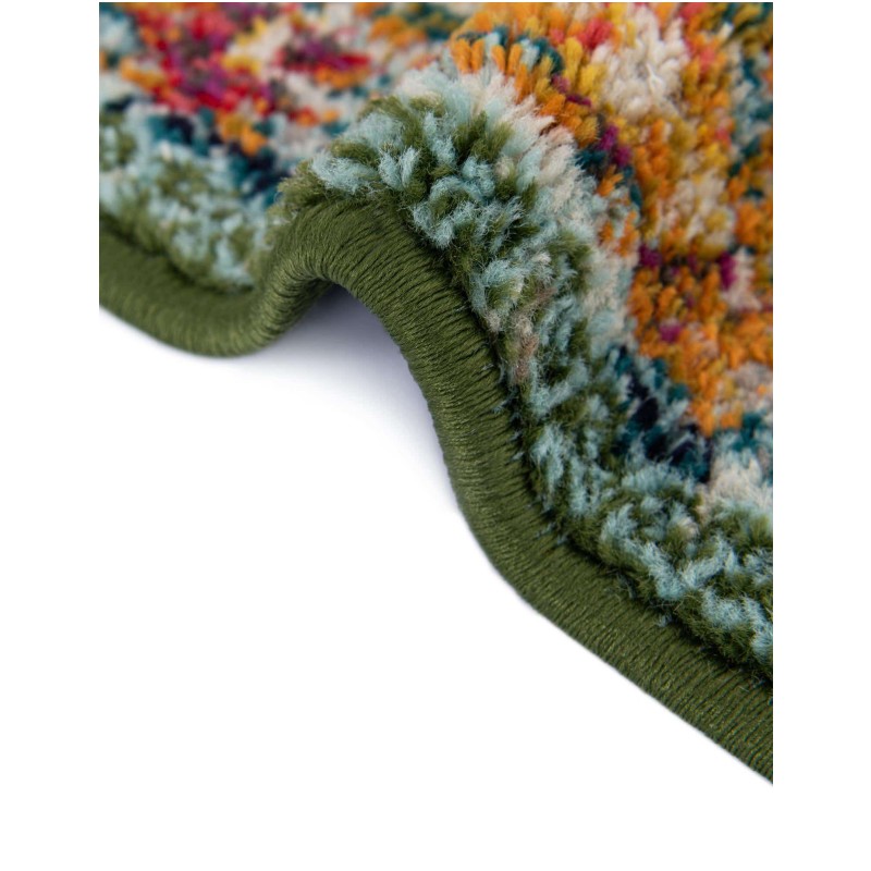 Tapete Virginia Medallón Verde