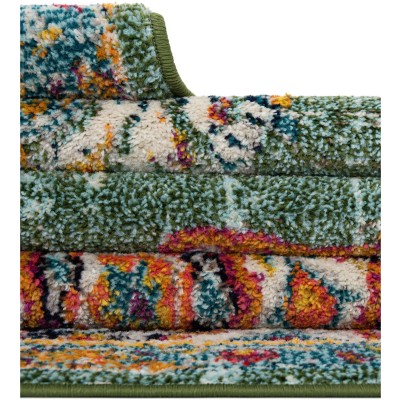 Tapete Virginia Medallón Verde