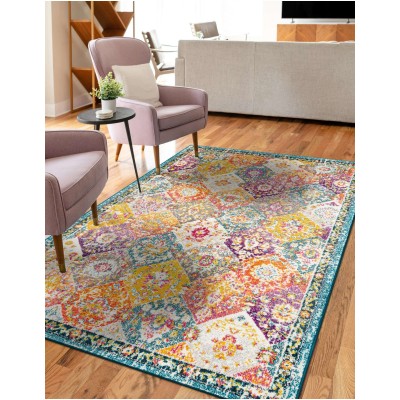 Tapete Virginia Floreado Multicolor