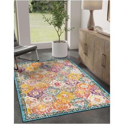 Tapete Virginia Floreado Multicolor