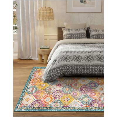 Tapete Virginia Floreado Multicolor