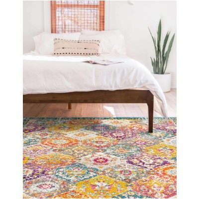 Tapete Virginia Floreado Multicolor