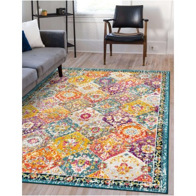 Tapete Virginia Floreado Multicolor