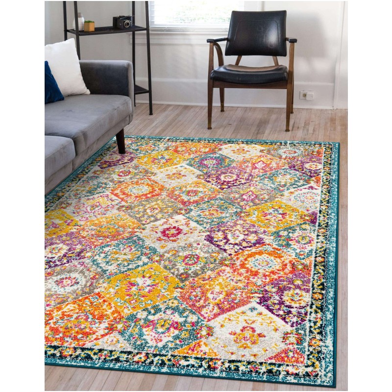 Tapete Virginia Floreado Multicolor
