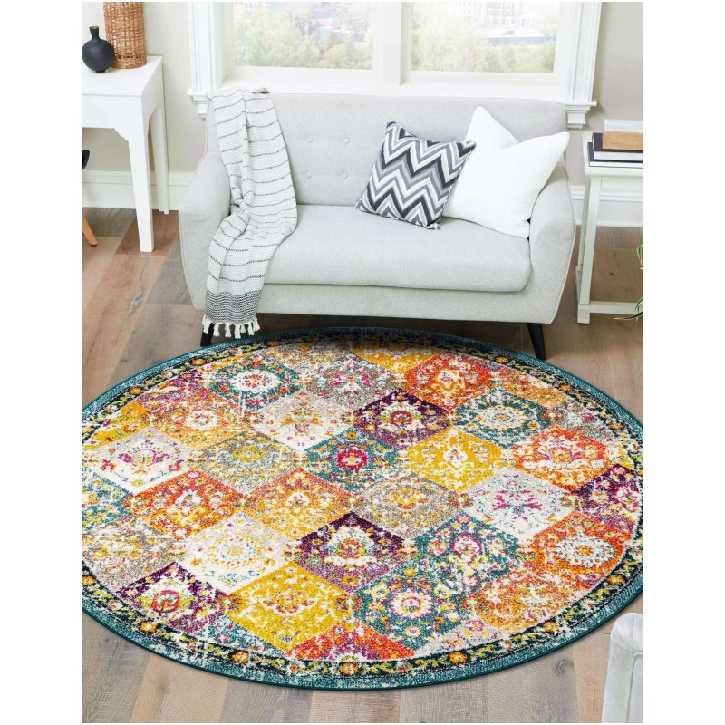 Tapete Virginia Floreado Multicolor