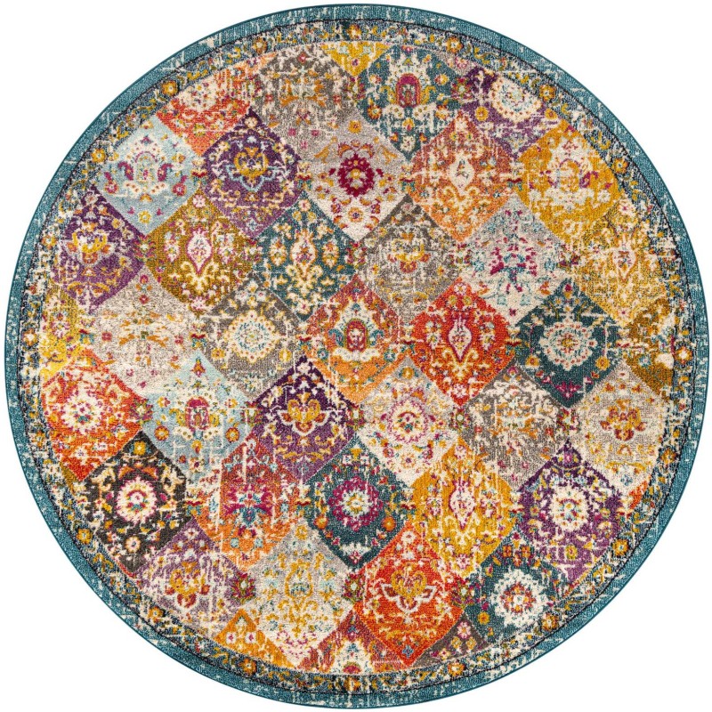 Tapete Virginia Floreado Multicolor