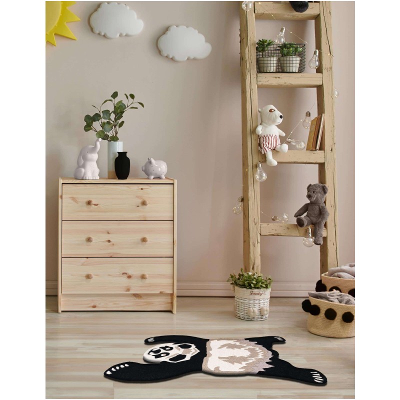 Tapete Recreo de Piel de Panda - 0.60 x 0.90