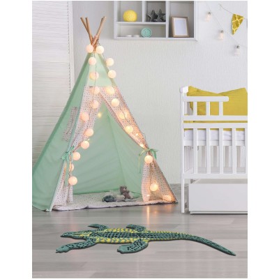 Tapete Recreo de Cocodrilo - 0.90 x 1.90