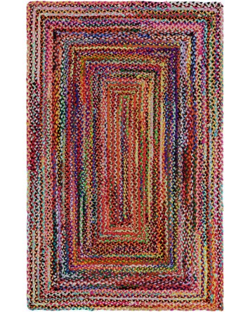Tapete Trenzado Multicolor