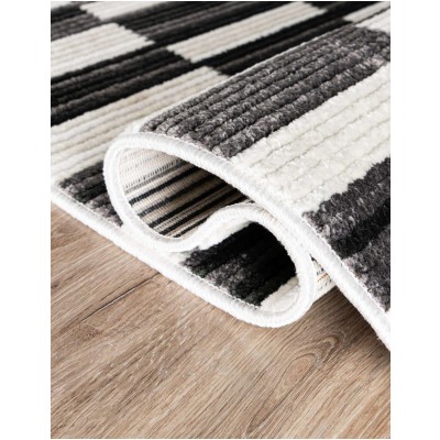 Tapete Odisea de Cuadros Concéntricos