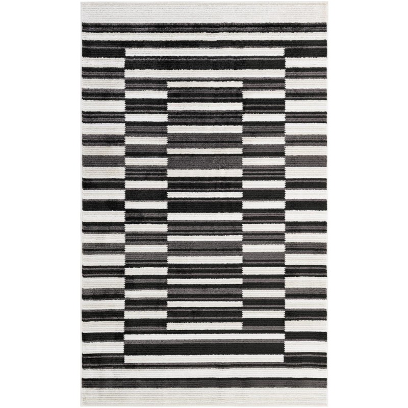 Tapete Odisea de Cuadros Concéntricos