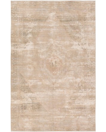 Tapete Periodo de Medallón en Beige y Verde