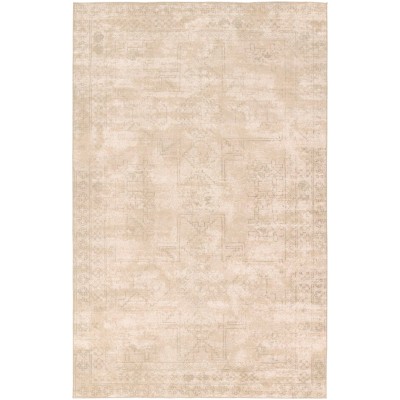 Tapete Periodo de Medallones en Beige y Crema