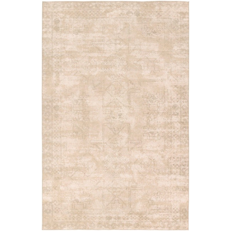 Tapete Periodo de Medallones en Beige y Crema