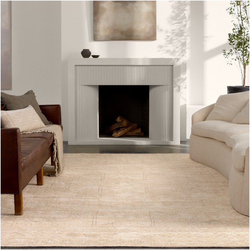 Tapete Periodo de Medallones en Beige y Crema