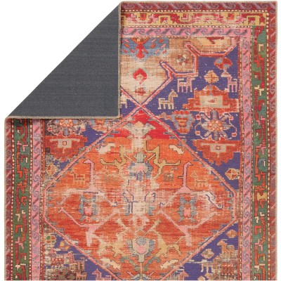 Tapete Lavable Marquez Medallón y Figuras