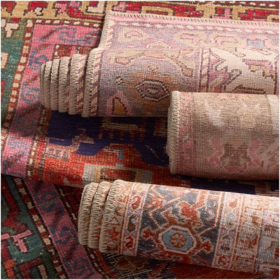 Tapete Lavable Marquez Medallón y Figuras