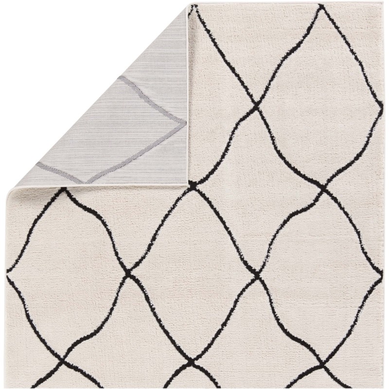 Tapete Jade de Rombos Negros