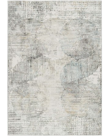 Tapete Tranquilidad Abstracto en Gris y Oro