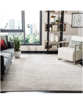 Tapete Adira Desvanecido en Marfil y Plata - 2.70 x 3.60