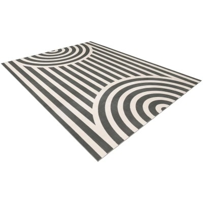 Tapete Fantasia Arcos Grises