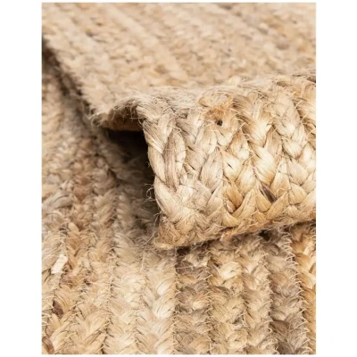 Tapete Tejido de Yute en Natural - 1.80 x 2.80
