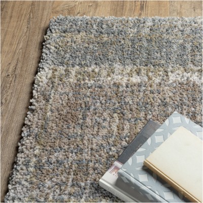 Tapete Colorado Barras Abstractas en Gris con Marfil