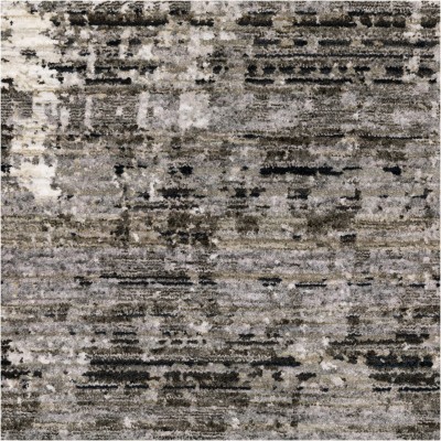 Tapete Nebulosa Abstracto en Gris y Beige