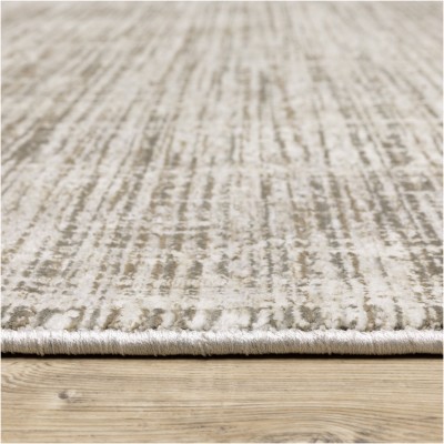 Tapete Nebulosa Trazos en Beige y Marfil