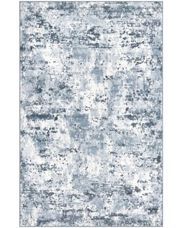 Tapete Aurora Abstracto en Azul Antiguo