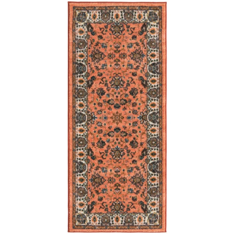 tierra floral en salmon