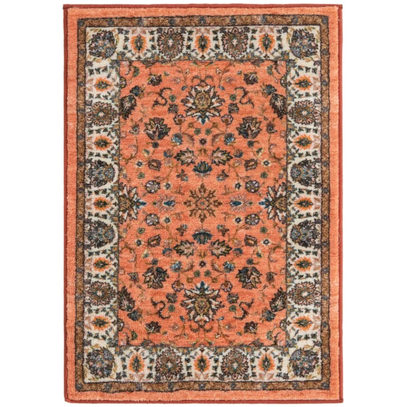 tierra floral en salmon