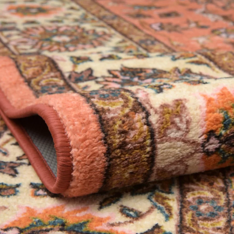 tierra floral en salmon