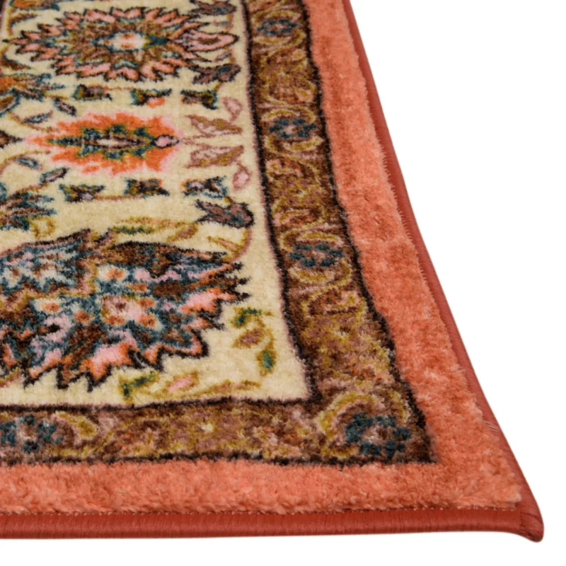 tierra floral en salmon