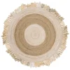 Tapete Cabo Abstracto en Beige con Natural
